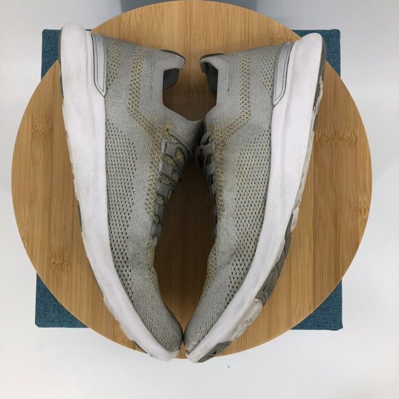 APL TECHLOOM BREEZE metallic knit mesh running sneakers Met Silver Gold  size 9 - Picture 13 of 16